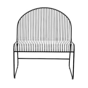 BLOOMINGVILLE Friend loungestol - sort jern