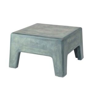 BLOOMINGVILLE Ravi taburet - grøn beton, kvadratisk (54x54)