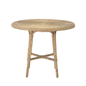 BLOOMINGVILLE rund Julietta spisebord - natur rattan (Ø80)