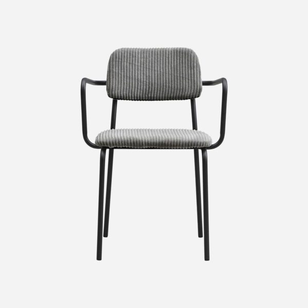 Dining chair, Classico, Dark grey, Seat height: 46 cm