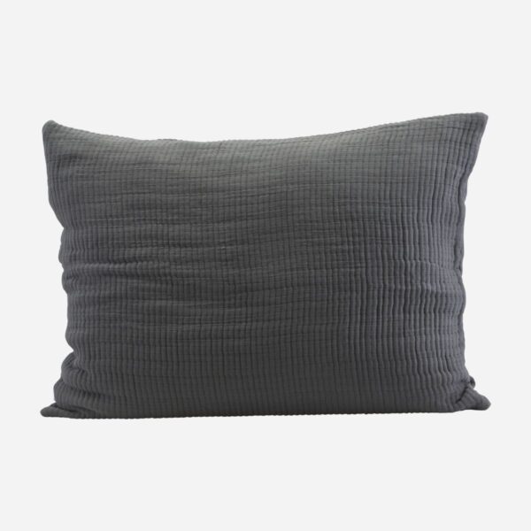 Pillowcase, Lia, Dark grey