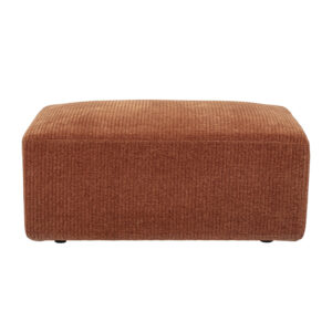 BLOOMINGVILLE Petra puf - brun polyester (95x60)