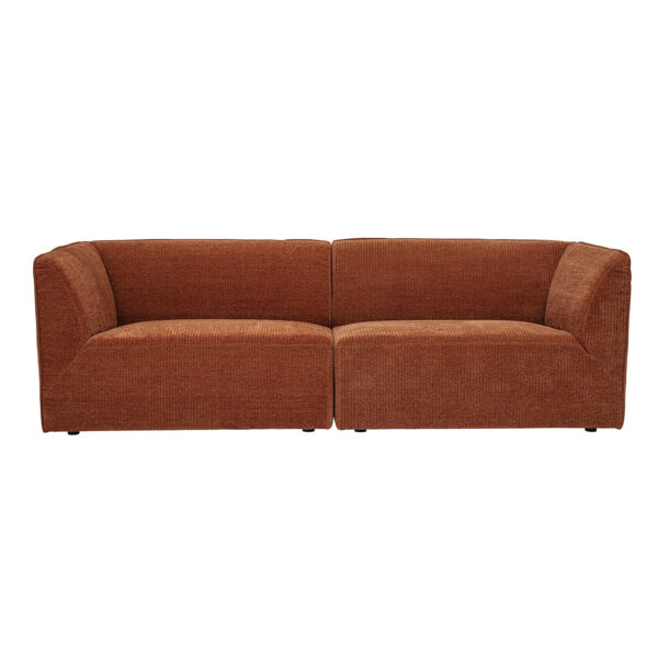 BLOOMINGVILLE Petra sofa - brun polyester