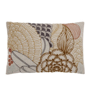 BLOOMINGVILLE pude - natur bomuld (60x40)