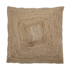 BLOOMINGVILLE pude - natur jute (60x60)